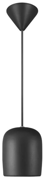 Nordlux - Lampadario a sospensione con filo NOTTI 1xE27/25W/230V nero