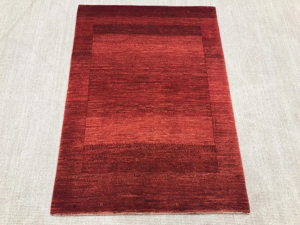 Loribaft Tappeto persiano 110x150 Rosso (Iran) Annodato A Mano