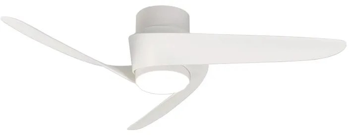 Ventilatore da soffitto Island bianco, Ø 102 cm, CCT, dimmerabile, MANTRA IP20