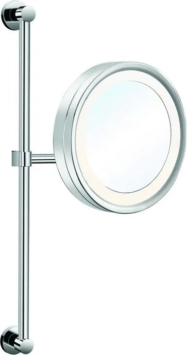 Specchio ingranditore 3x rotondo con illuminazione led | SP-3570 - KAMALU