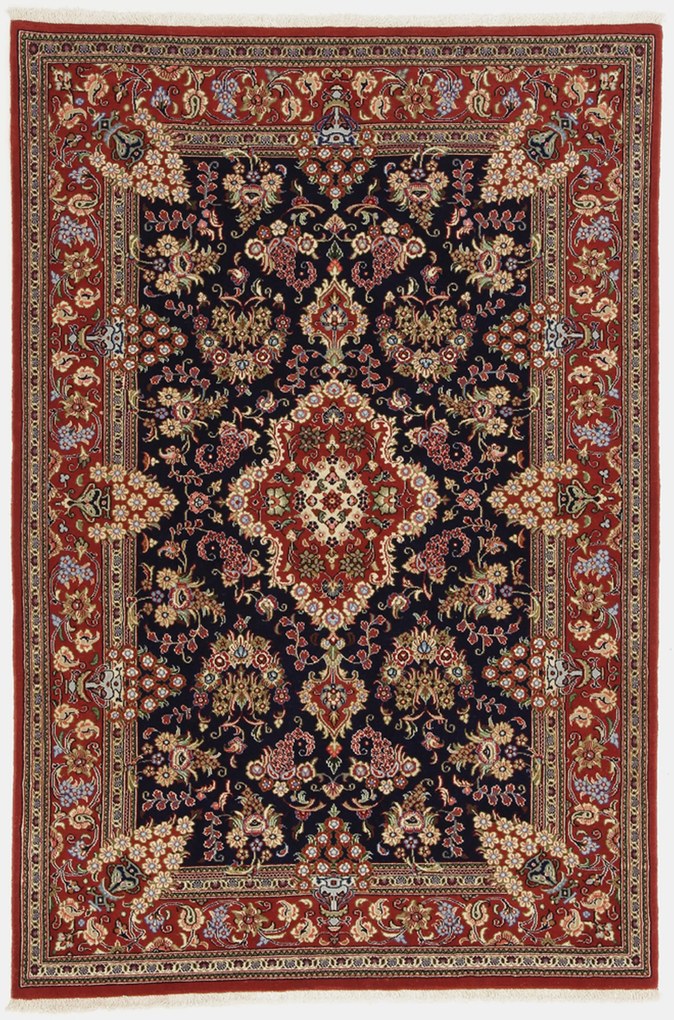 Ghom Tappeto persiano 110x160 (Iran) Annodato A Mano