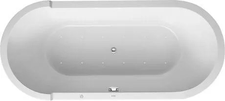 Vasca idromassaggio 180x80 Ovale da Incasso Air System Bianco Starck 760009000AS0000 Duravit