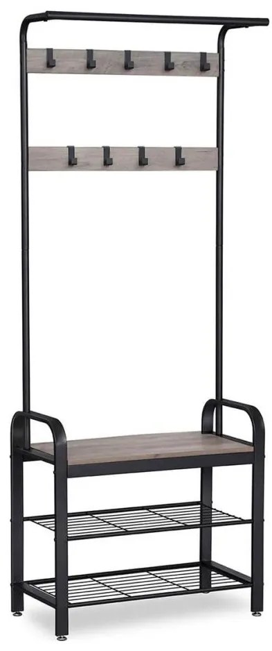 Appendiabiti da terra NAVOR marrone/nero