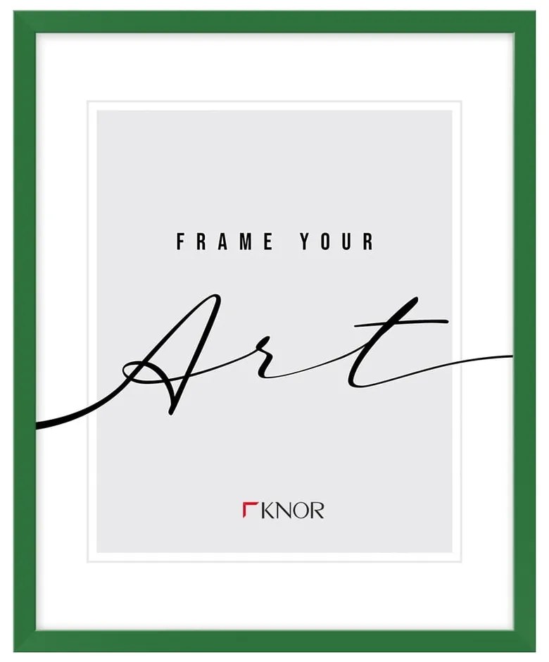 Cornice verde da appendere 32x42 cm – knor