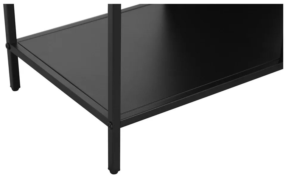 Libreria in metallo nero 75x180 cm Charleston - Støraa