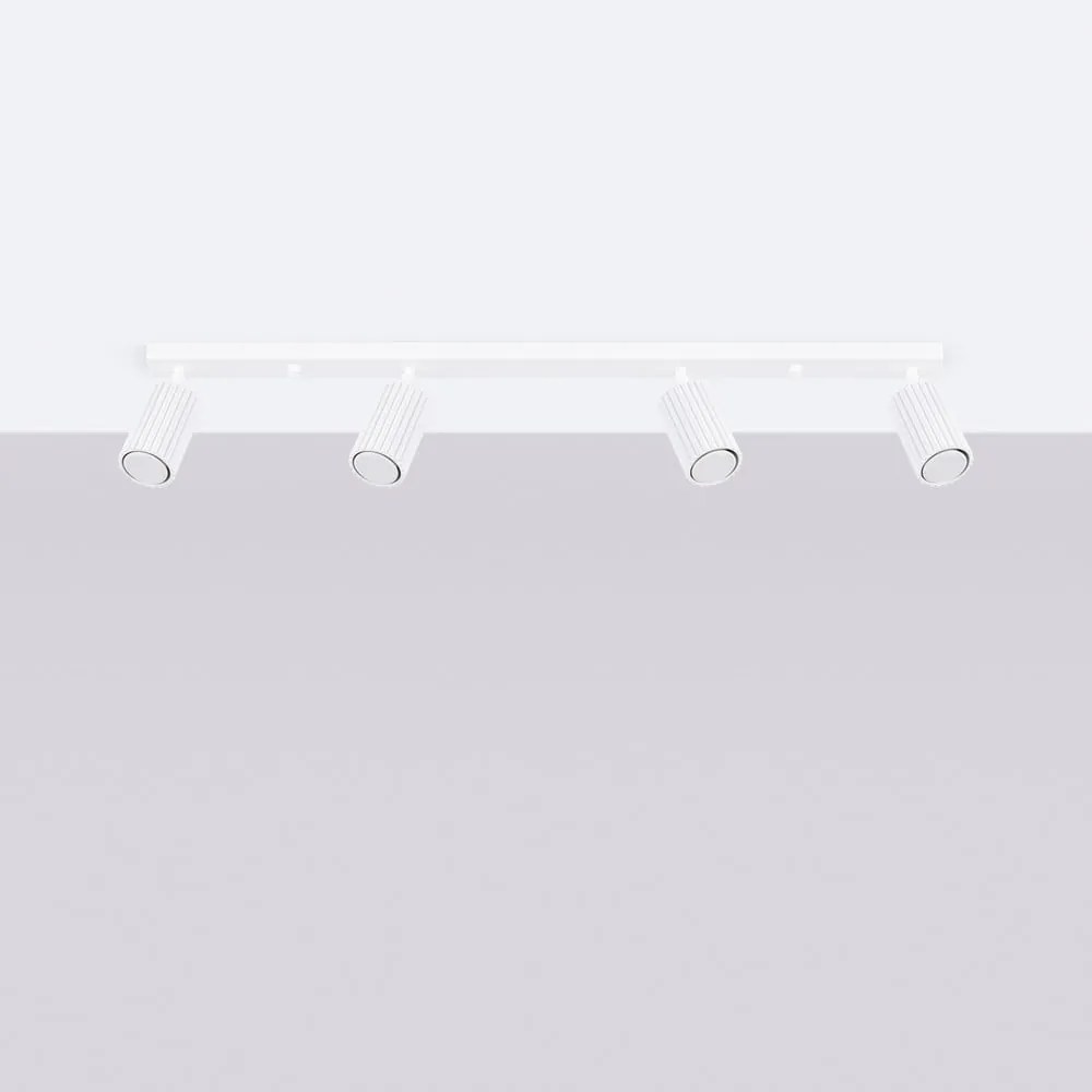 Faretto bianco 6,5x81 cm Gleam – Sollux