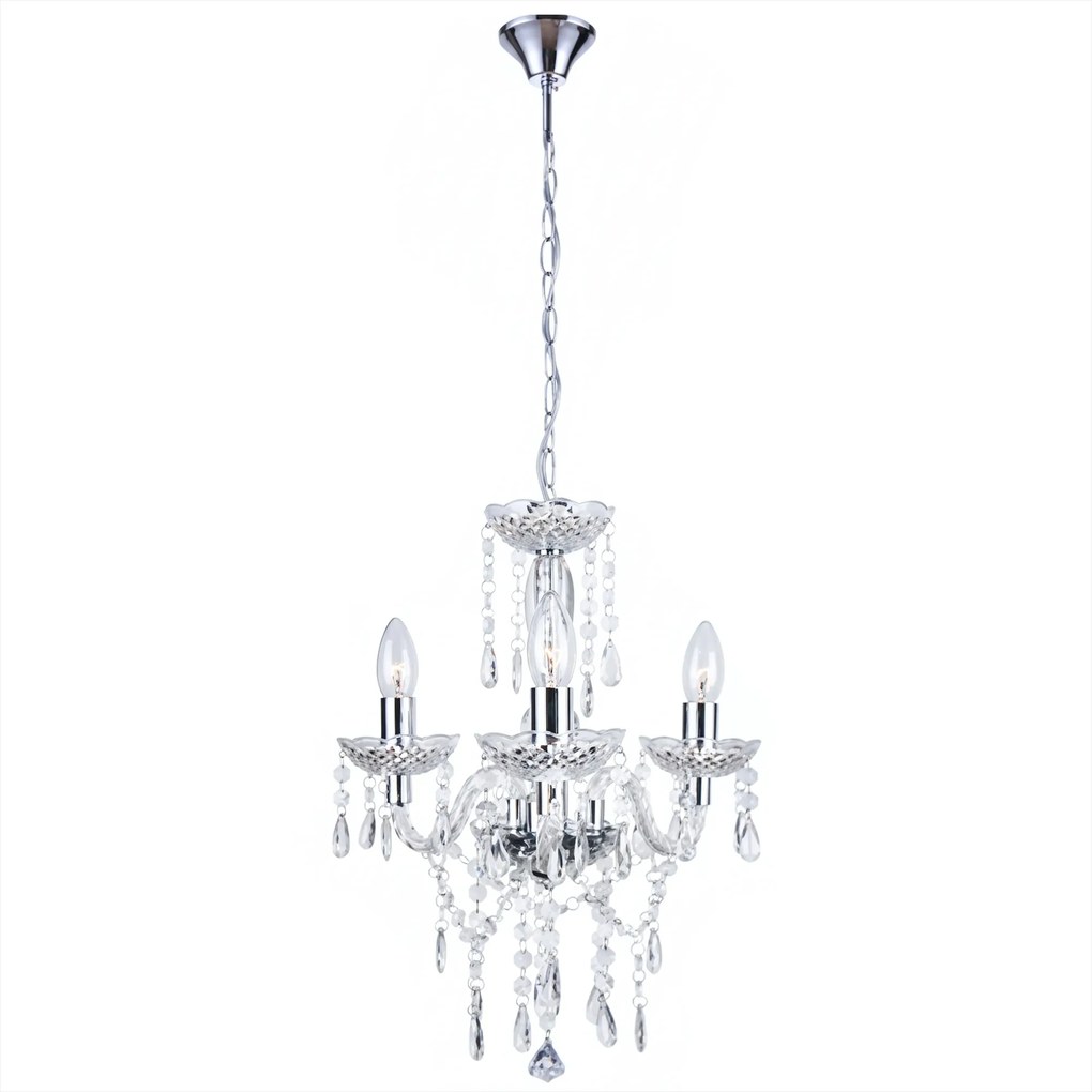 Lampada da soffitto EBT006-3CP TRANSPARENT