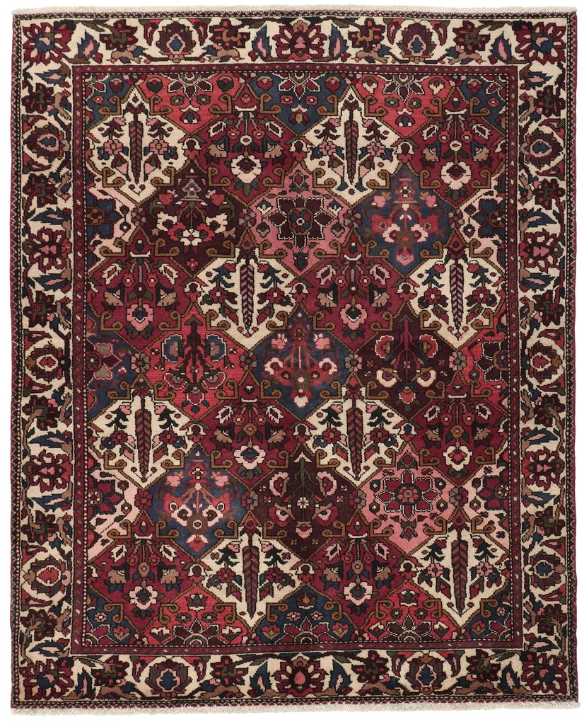 Bakhtiar Tappeto persiano 210x170 (Iran) Annodato A Mano