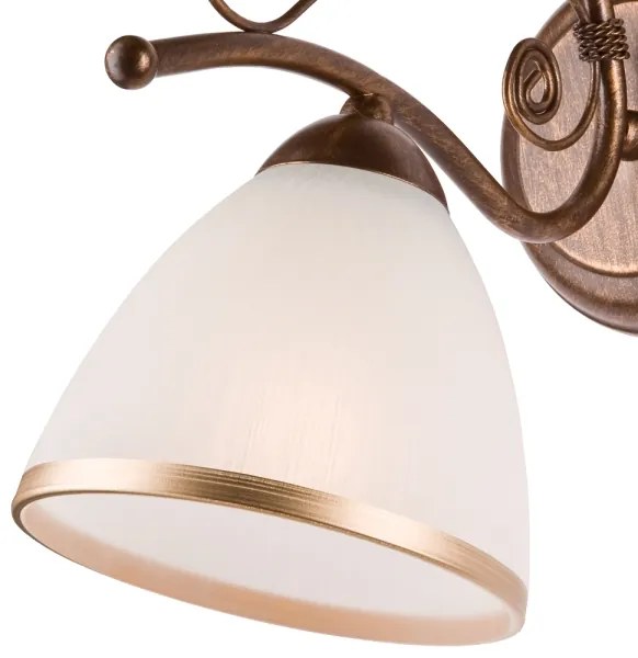 Applique RETRO II 1xE27/60W/230V patina di bronzo