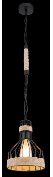 Globo 15675H - Lampadario su catena HALIA 1xE27/60W/230V