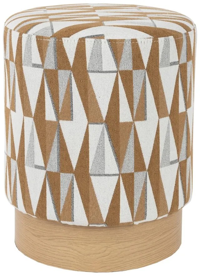 Poggiapiedi marrone Ziggy – White Label