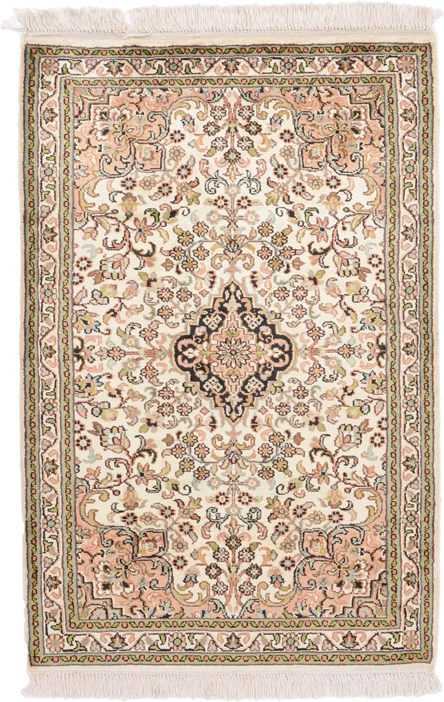 Cashmere Silk Tappeto 70x100 (Indian) Annodato A Mano