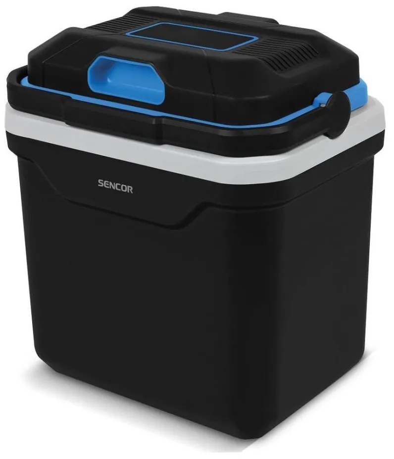 Sencor - Frigorifero portatile per auto 24 l 60W/12V/230V nero