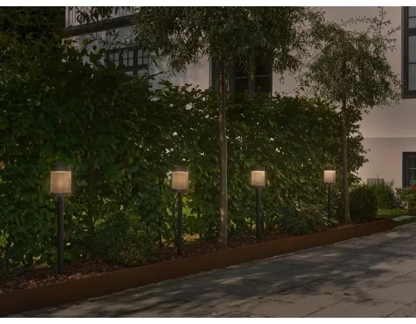 Nordlux - Lampada Solare LED COUPAR LED/3,2W/5V IP44 nera