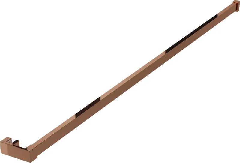 Mexen appendiabiti per asciugamani per parete doccia, oro rosa - 800-06-60