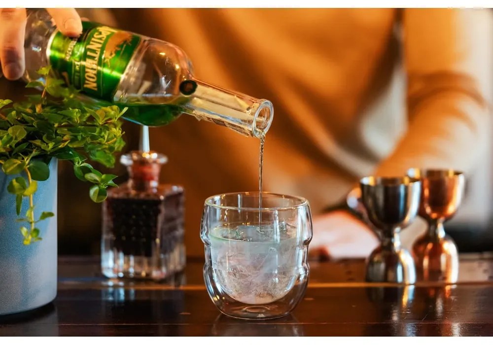 Set di 2 bicchieri a doppia parete , 250 ml Sferico - Vialli Design