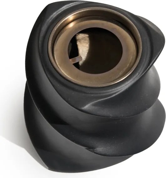 Camino a bioetanolo biocamino da tavolo NIZZA Nero D14,5 x H46,5 interno esterno