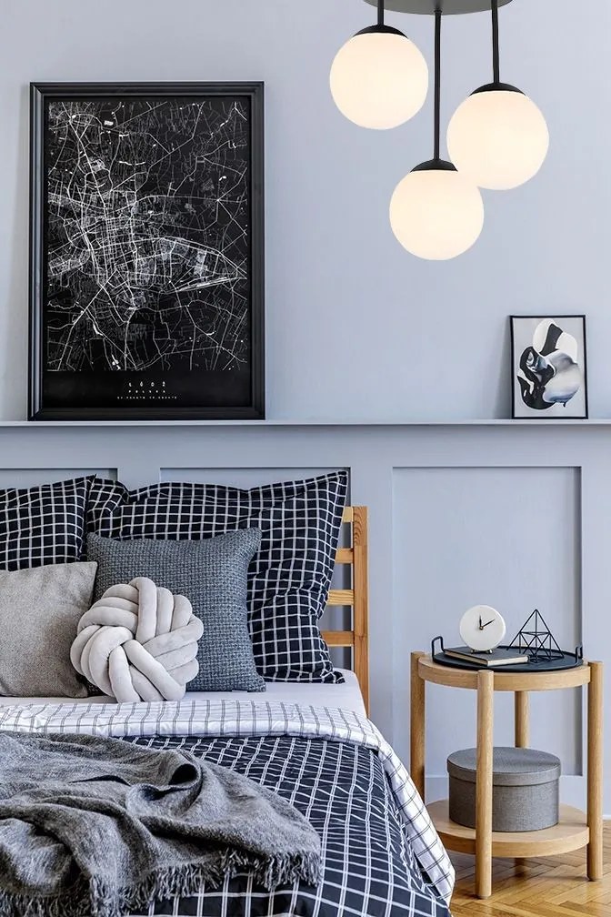 Lampada  APP1815-3CPR BLACK