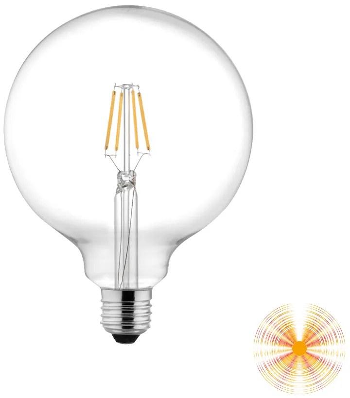 Vivida bulbs lampadina trasparente e27 4w 3000k 450 lm (360°)125x175mm (ULTIMI DISPONIBILI - N°27)