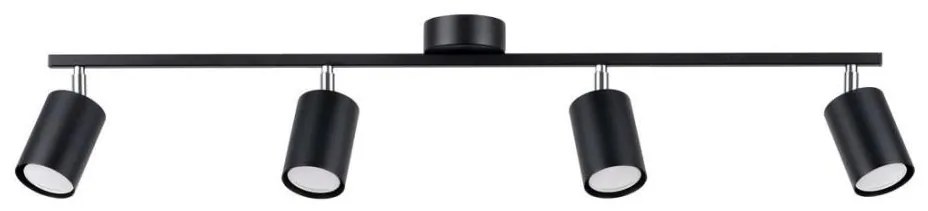 Sollux SL.1168 - Faretto LEMMI 4xGU10/10W/230V nero