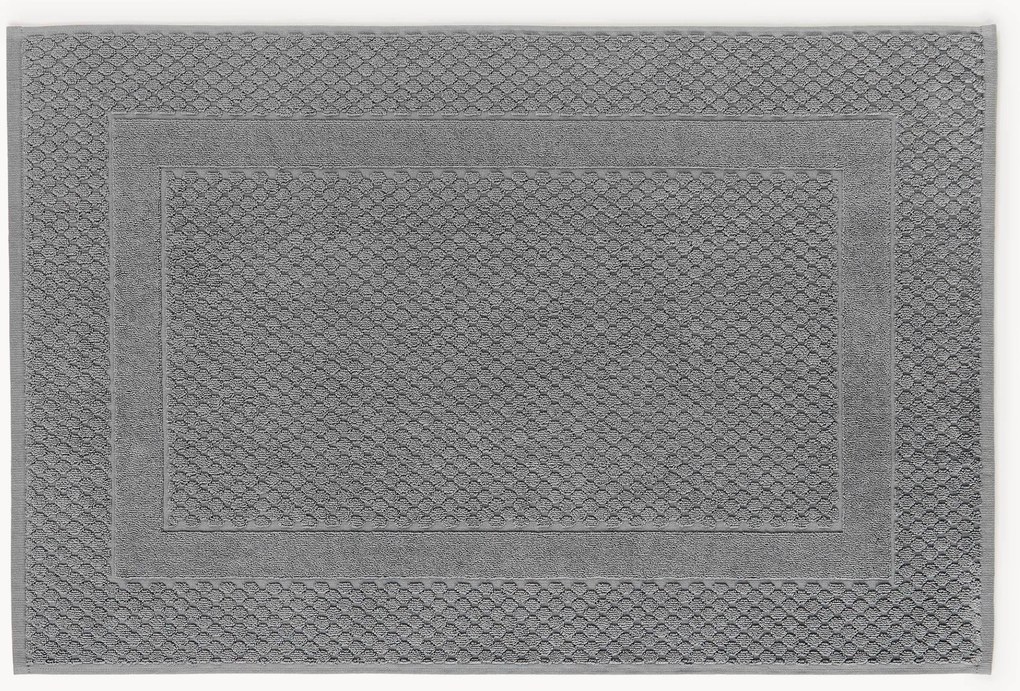 Tappetino da bagno antiscivolo con motivo a nido d'ape Katharina