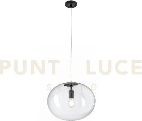 Lampadario a sospensione galaxy nera 1 luce attacco e27 40x155cm in...