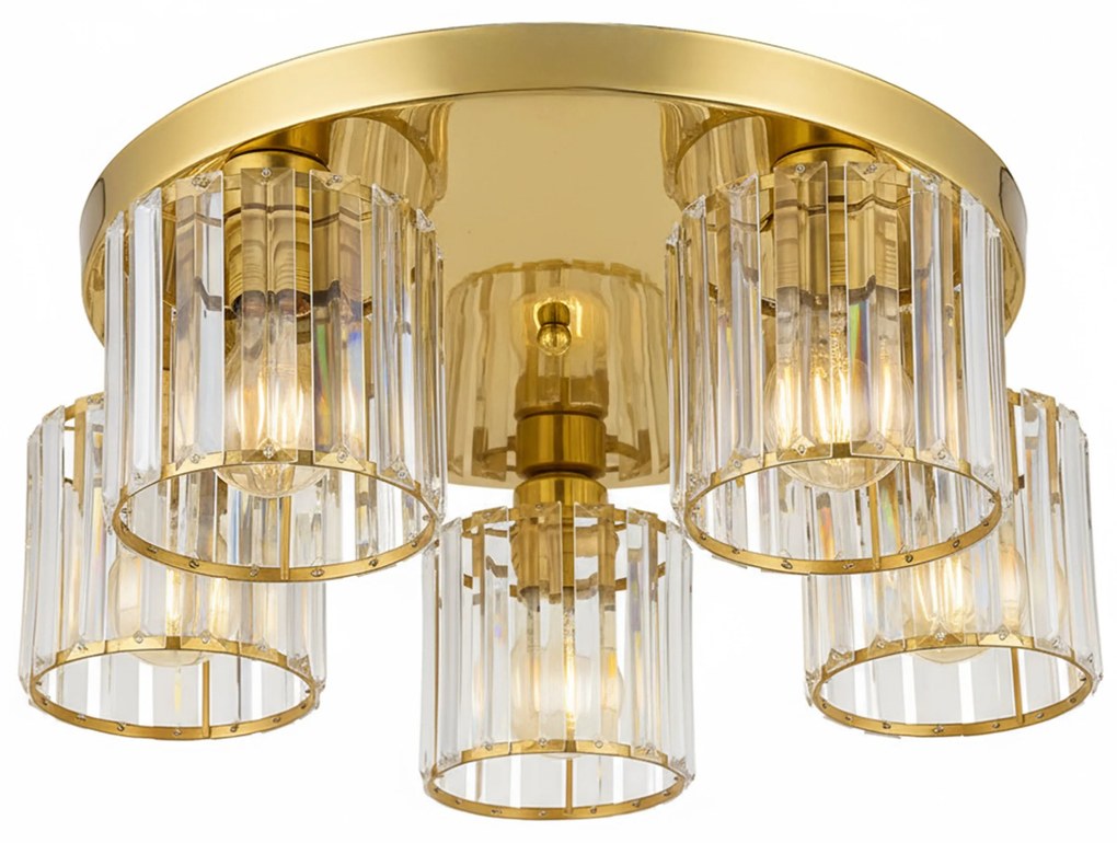 Lampada da soffitto EBT024-5C GOLD