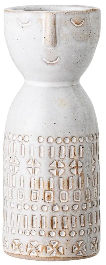 Vaso in gres bianco - Bloomingville