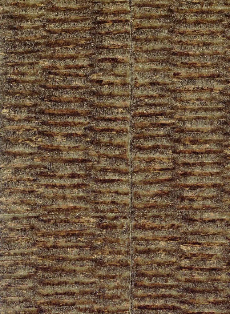 Élitis Carta da parati Mimbre Precioso - Dunkelbraun Kupfer