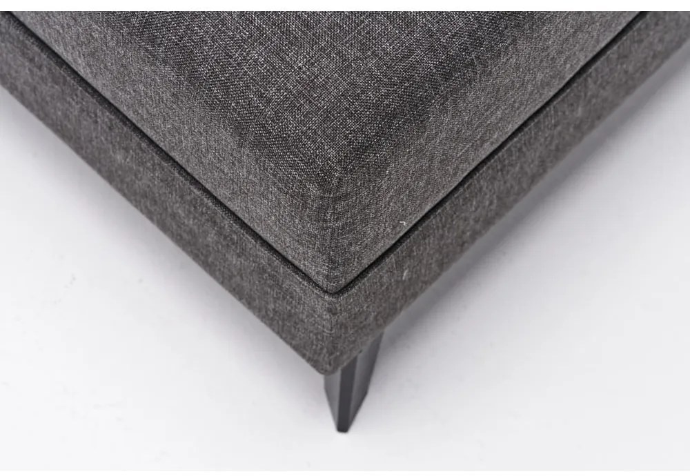 Divano angolare a U antracite Eris - Balcab Home