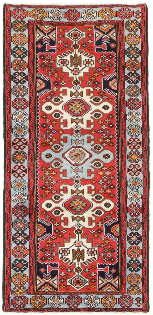 Tappeto persiano 210 x 100 (Iran) Annodato A Mano