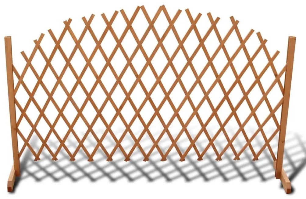 Recinzione A Traliccio İn Legno Massello 180 X 100 Cm /