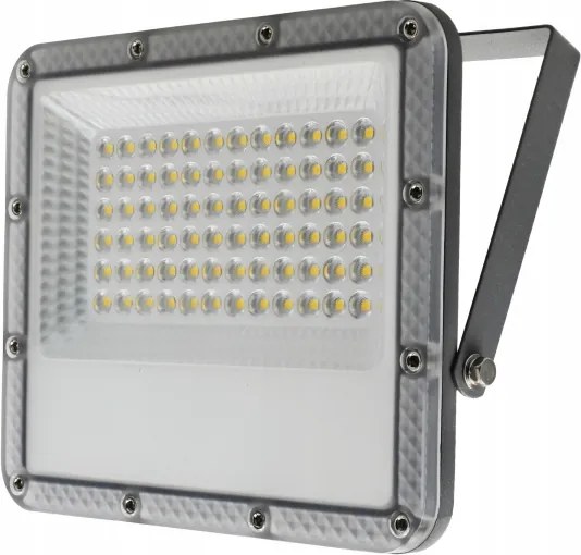 Proiettore LED per esterni, 50 W, 230 V, 4500 K, IP65, grigio