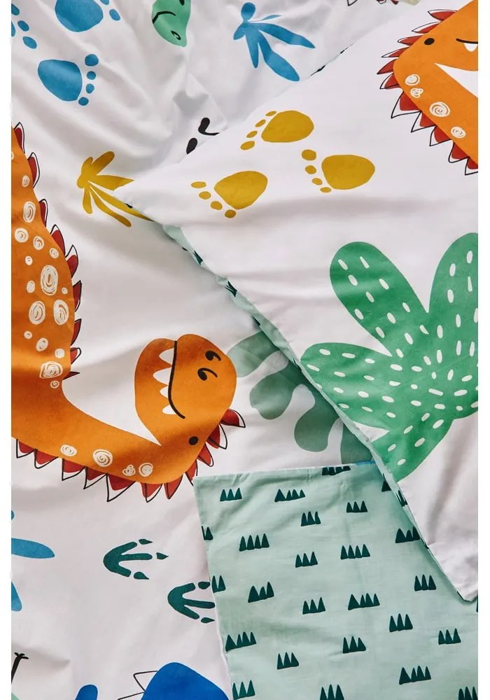 Biancheria da letto per bambini in cotone per letto singolo 140x200 cm Dinos - Bonami Selection