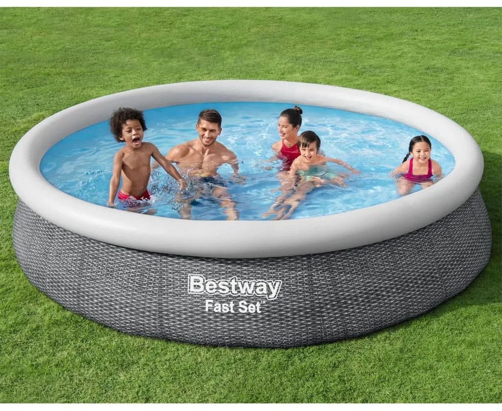 Set Piscina Rotonda 366x76 Cm /