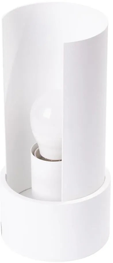 Sollux SL.1675 - Lampada da tavolo FLASH 1xE27/15W/230V bianco