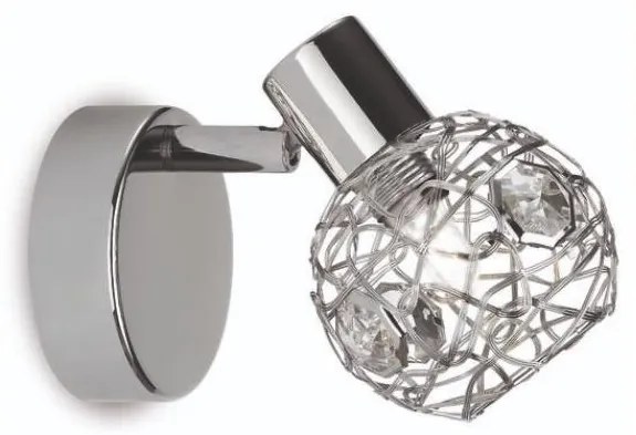 Philips Massive 55810/11/PN - Faretto da muro HOSTA 1xG9/28W/230V