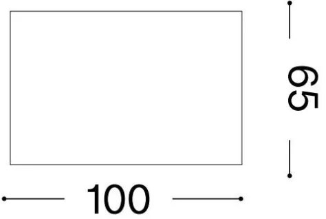 Ideal Lux - Plafoniera LED SPIKE 1xGX53/9W/230V rame