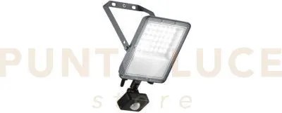 Proiettore led 30w 3000lm cct 3000k / 4000k / 6500ksilver ip54 con ...
