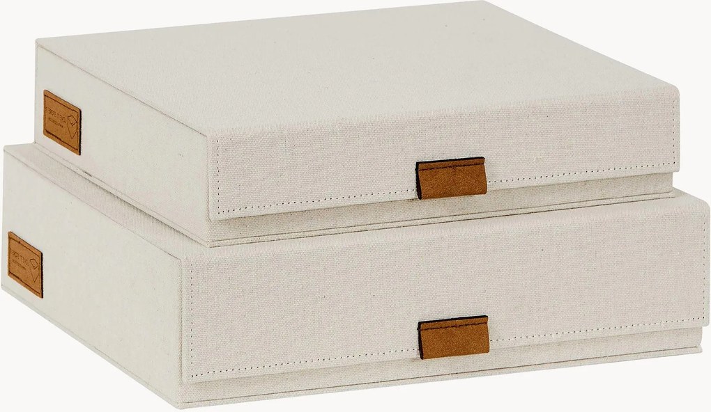 Set di 3 scatole portaoggetti con chiusura magnetica Love It Store It