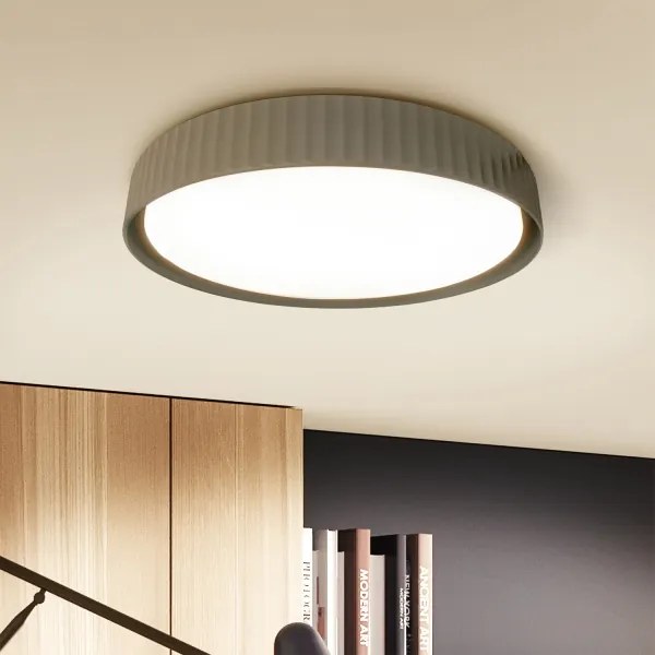 Brilagi - Plafoniera dimmerabile a LED LUCIA LED/60W/230V Ø 59 cm taupe + telecomando