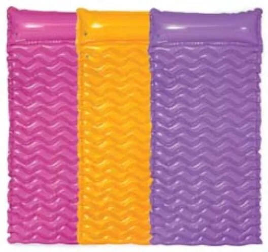 MATERASSINO GONFIABILE SINGOLO ONDE cm.229x86 peso kg.1,30 (58807) INTEX