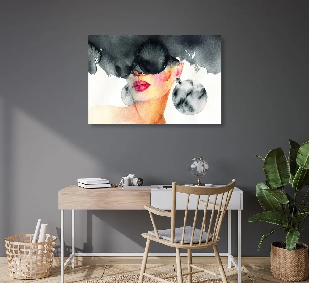 Quadro su tela – Icona femminile