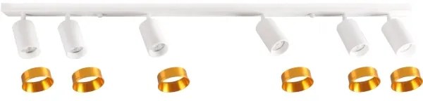 Faretto MARIBEL 6xGU10/10W/230V bianco