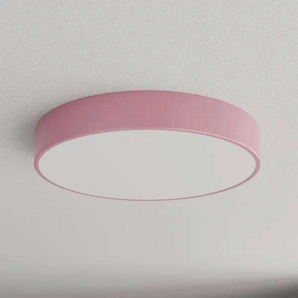 Brilagi - Plafoniera CLARE 4xE27/40W/230V Ø 50 cm rosa