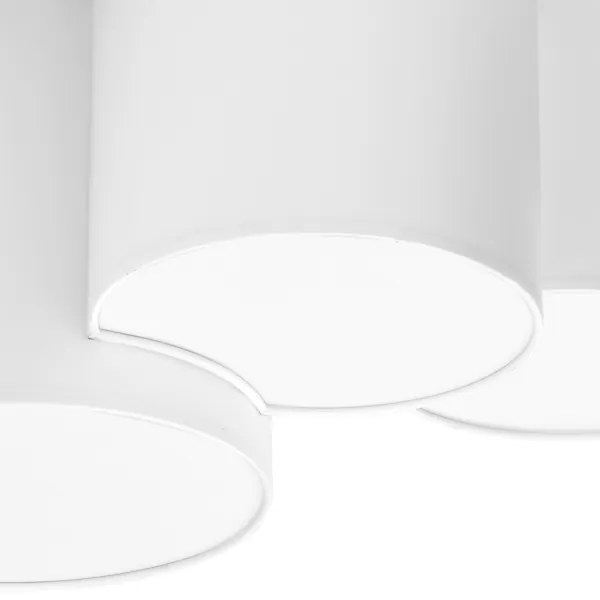 Plafoniera MONA 5xE27/15W/230V bianco