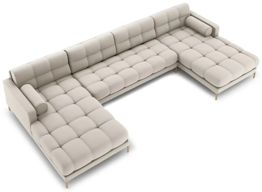 Divano angolare a U beige Bali - Cosmopolitan Design