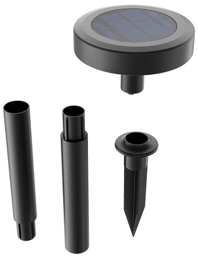 Lampada Solare da Giardino a Picchetto IP65 35cm, CCT 120 lumen Colore Bianco Variabile CCT