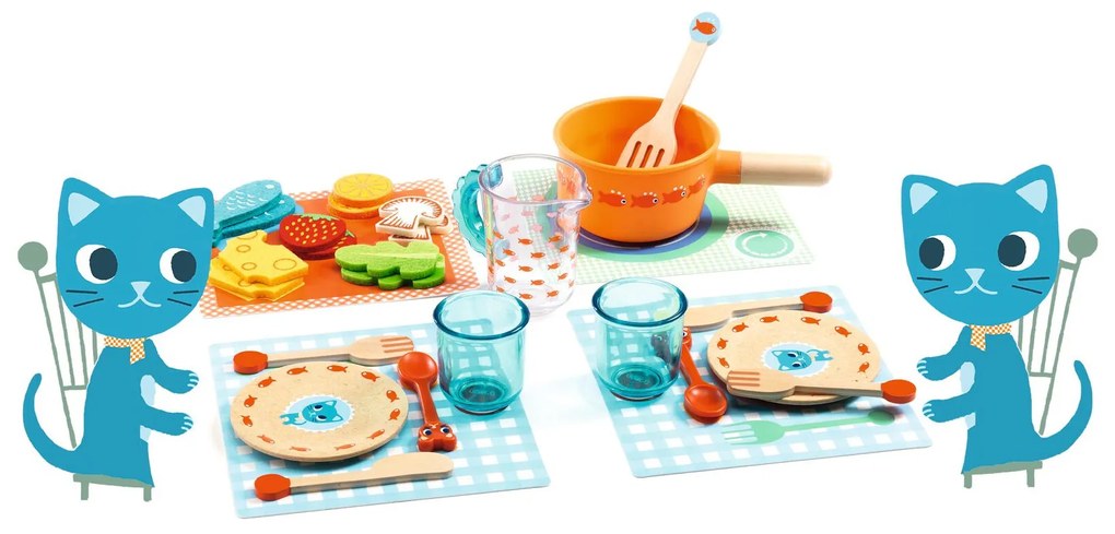 A tavola con i gatti!