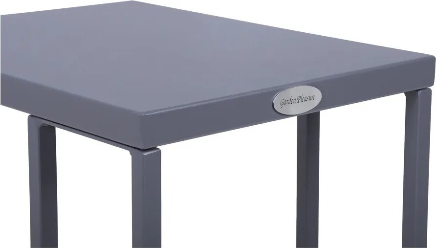 Tavolino da giardino in acciaio 43x30,5 cm Dorea - Garden Pleasure